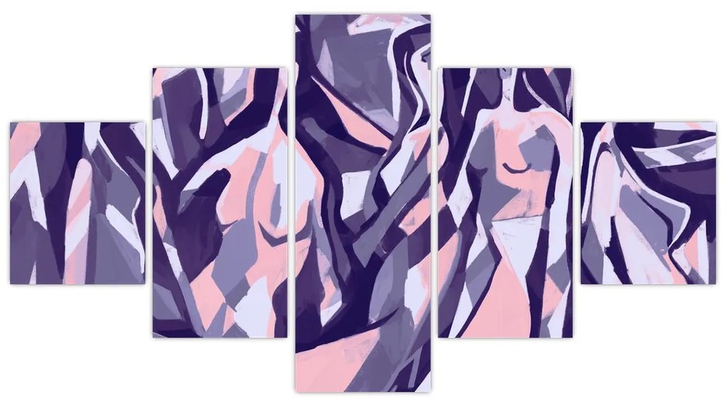 Obraz - Abstrakcyjne kobiety (125x70 cm)
