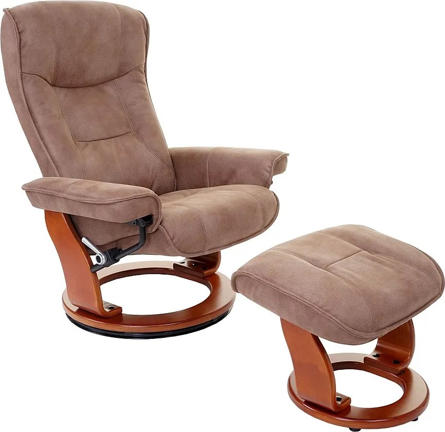 Fotel relaksacyjny Halifax,  kolor antyczny brązowy, miodowy