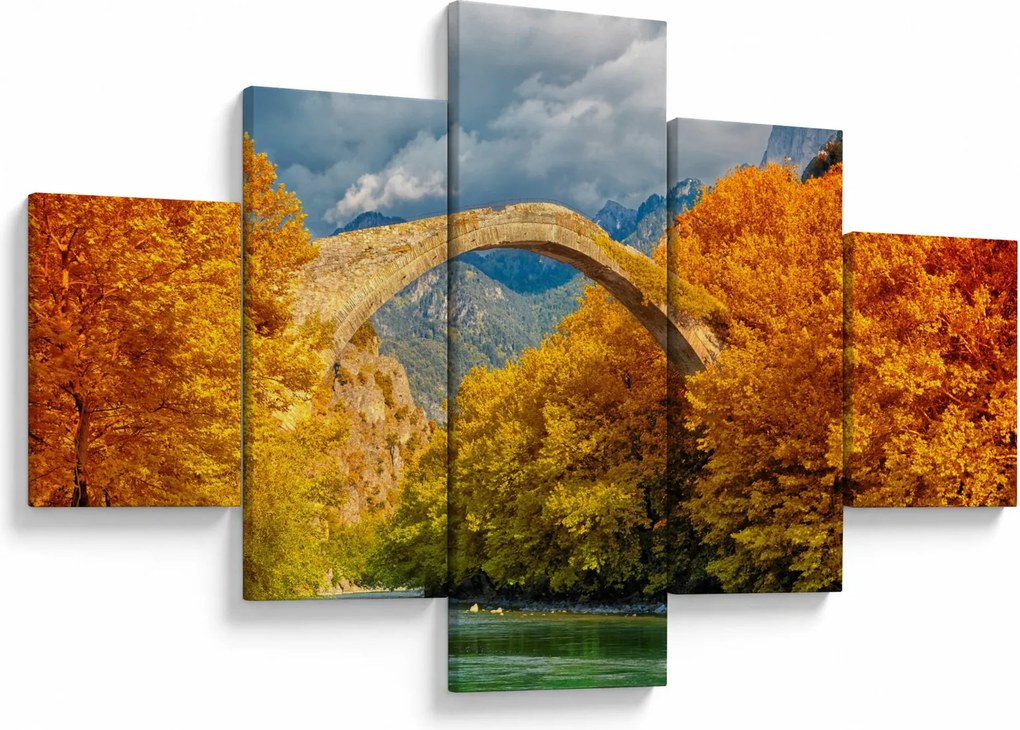 Obraz - Most Konitsa (125x70 cm)