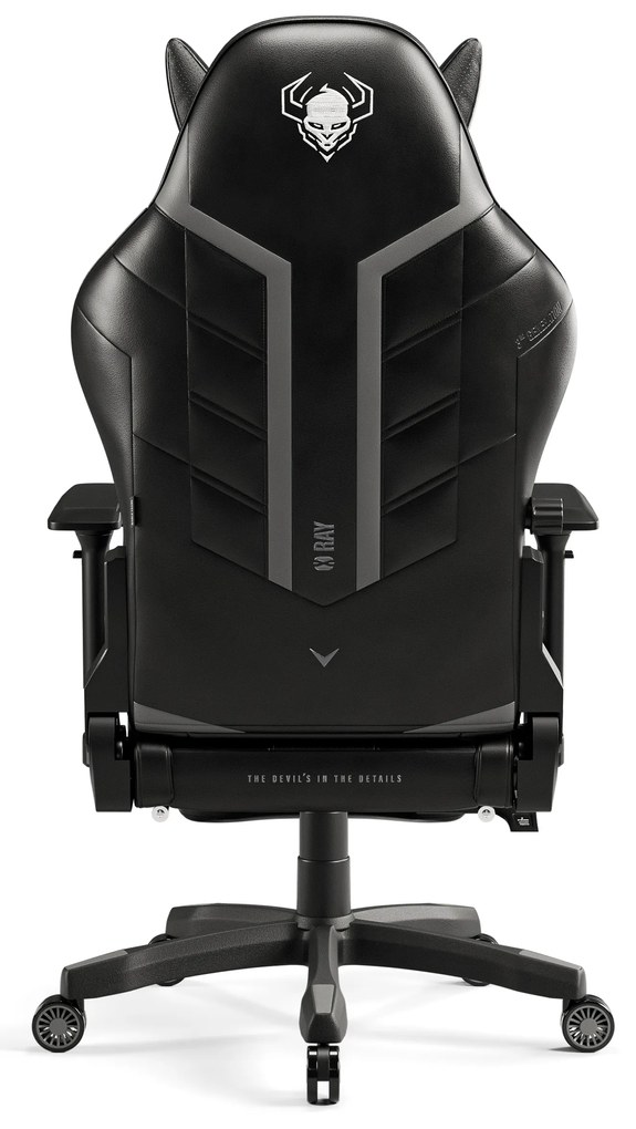 Fotel gamingowy Diablo X-Ray 2.0 King Size, czarno-szary