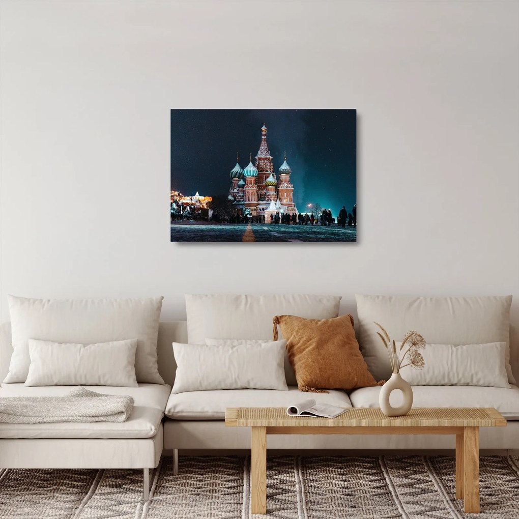 Obraz na szkle budowy w Rosji (70x50 cm)