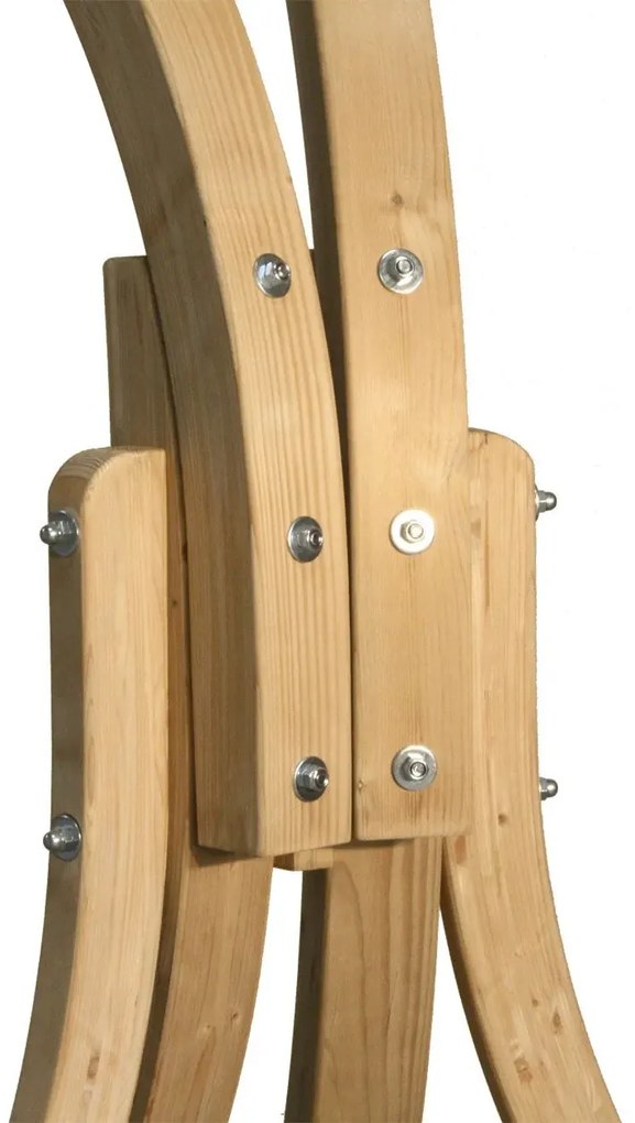 Podwójny fotel wiszący do ogrodu ecru N1-M14