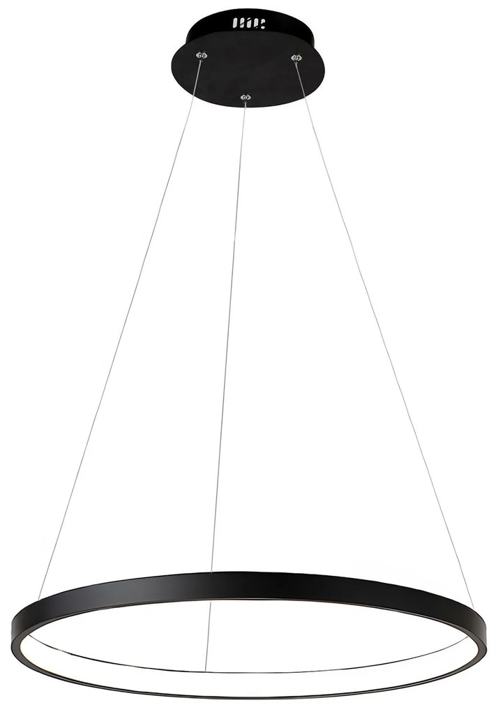 LAMPA SUFITOWA WISZĄCA LHJ011-CP 40cm Czarna