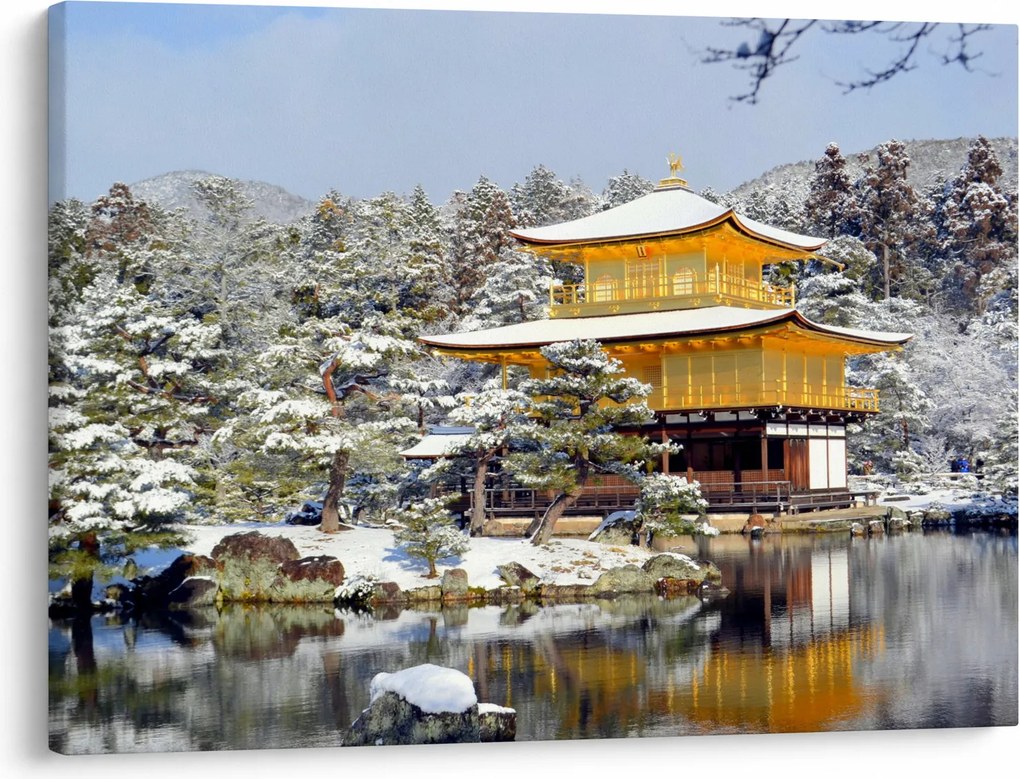 Obraz - Kinkakuji, Japonia (70x50 cm)