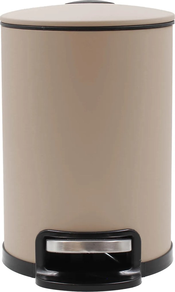 Łazienkowy kosz na śmieci z cichym domykaniem, 3 l, METALINE