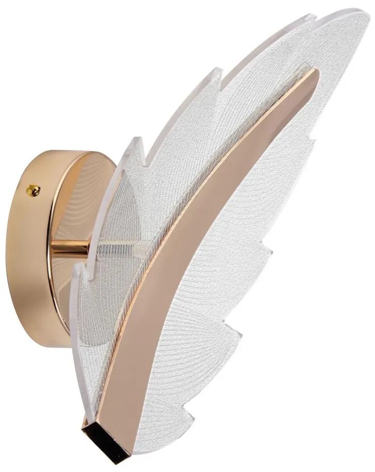 LED Kinkiet LED/12W/230V 3000-6500K złoty