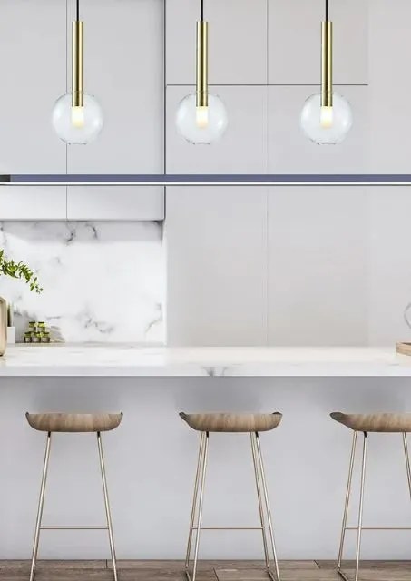 Nowoczesna mała lampa wisząca - K576- W1-F79