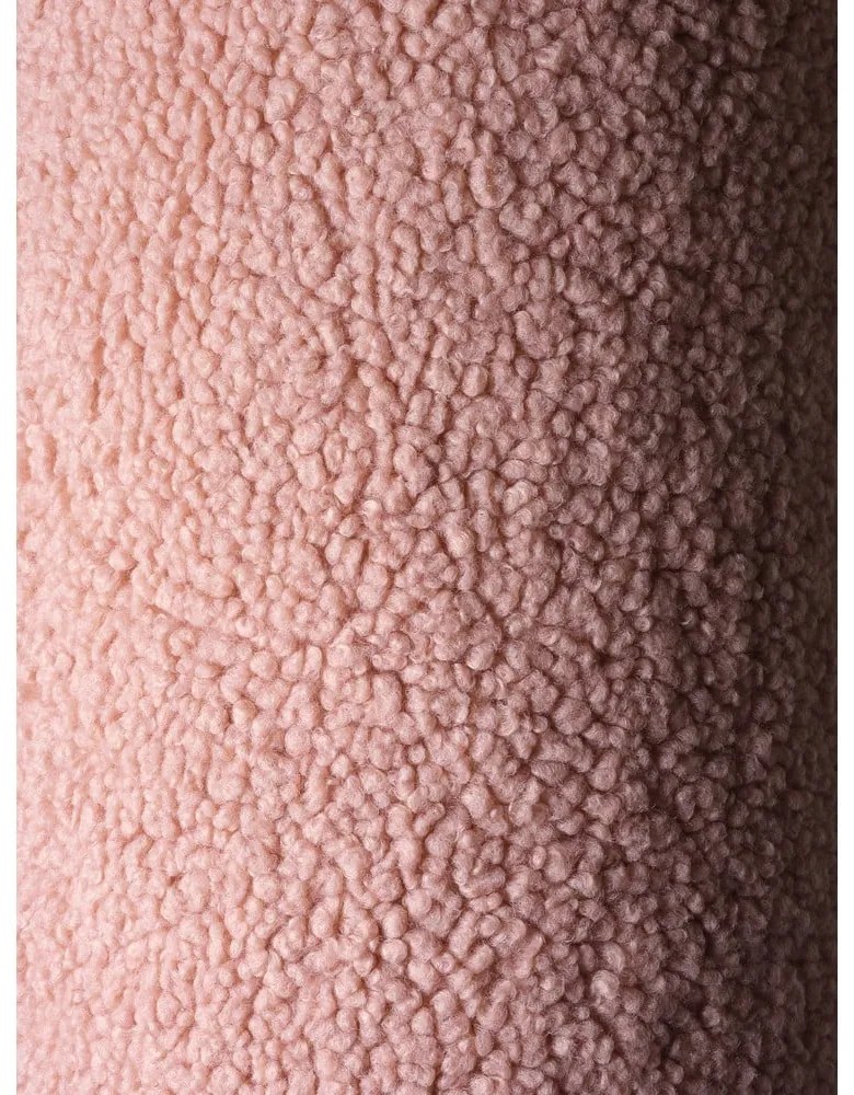 Różowy dziecięcy worek do siedzenia z materiału bouclé Chair – Wigiwama