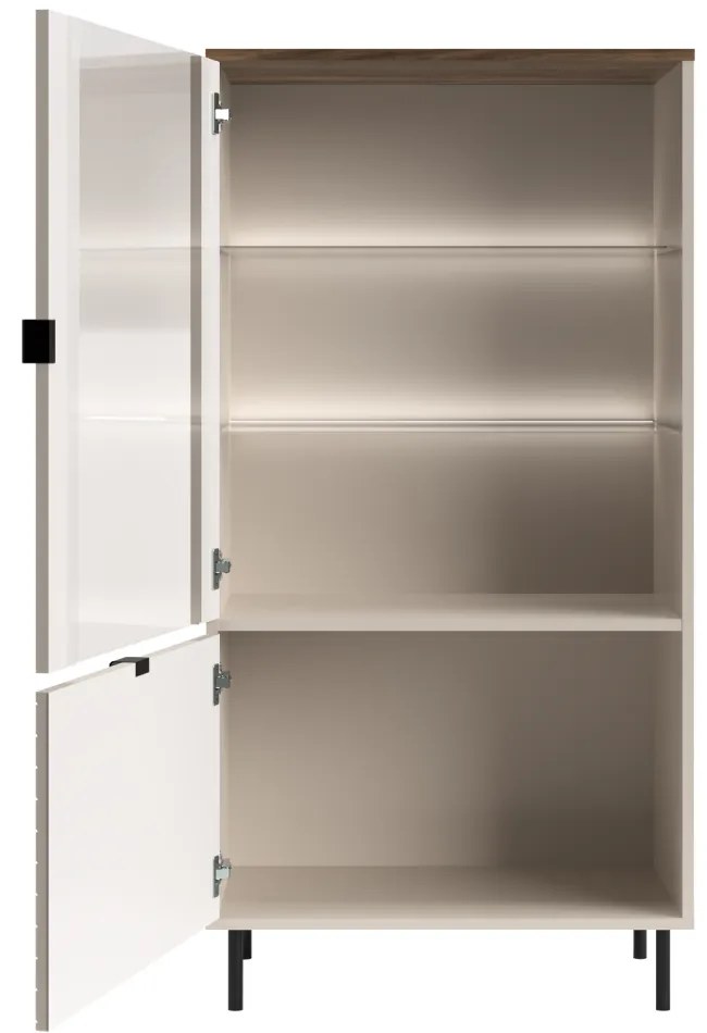 Szafka EYCO 1D1W, kaszmir/dąb castello