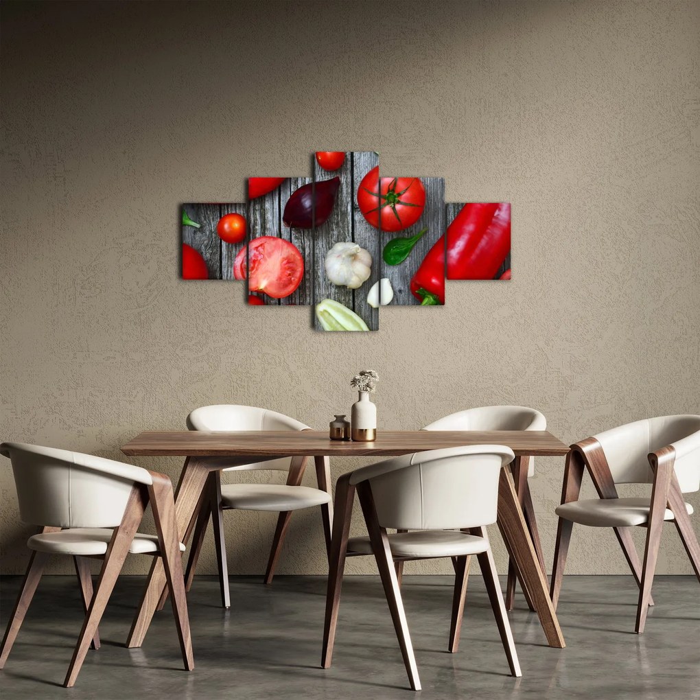 Obraz warzyw (125x70 cm)
