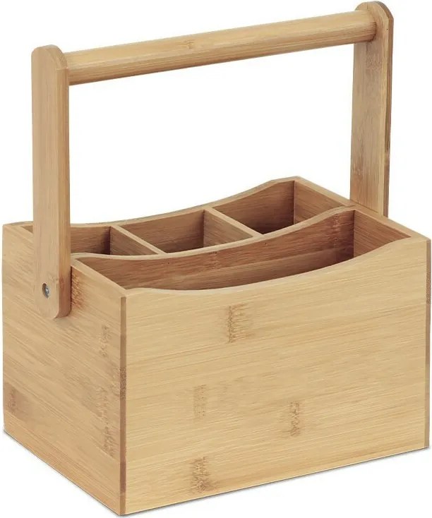 Stojak na sztućce, bambus