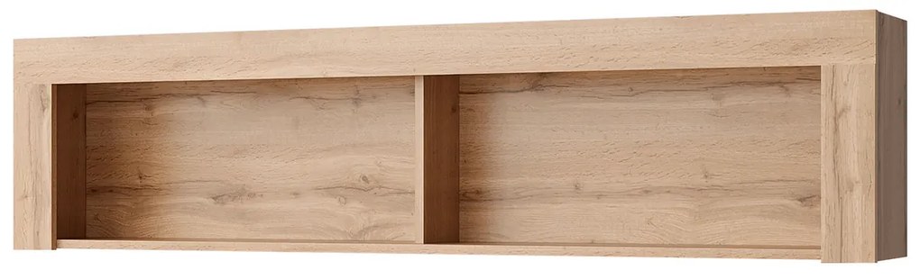 Półka wisząca MORATIZ, dąb wotan