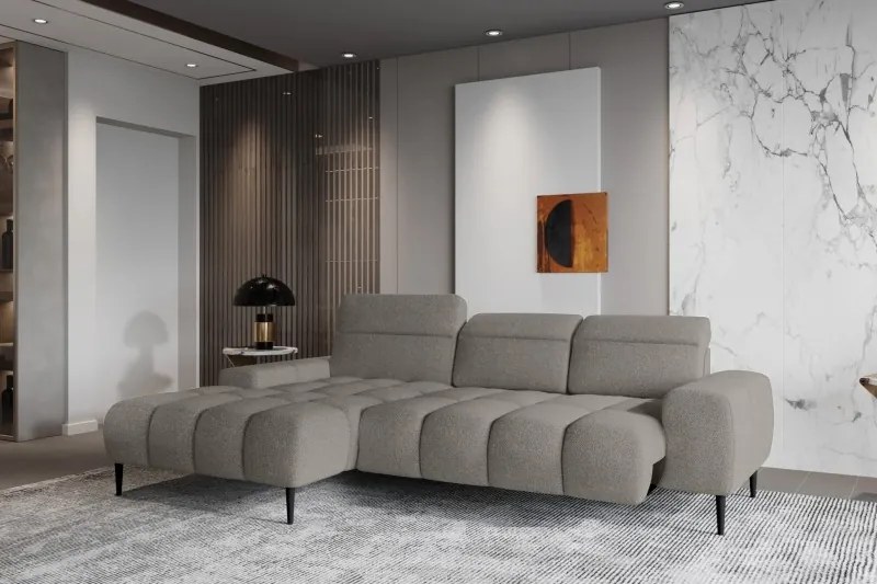 Narożnik GIANO S układ L z elektryczną regulacją siedziska WERSAL