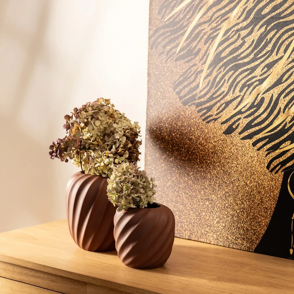 Wazon Terra Wave II 14x14x14 cm
