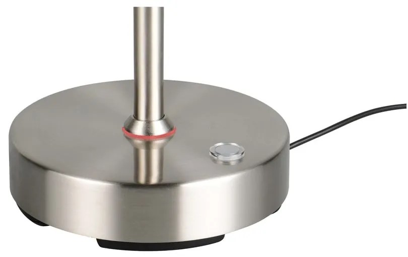 Lampa stołowa LED w kolorze srebra (wysokość 45 cm) Moreno – Reality