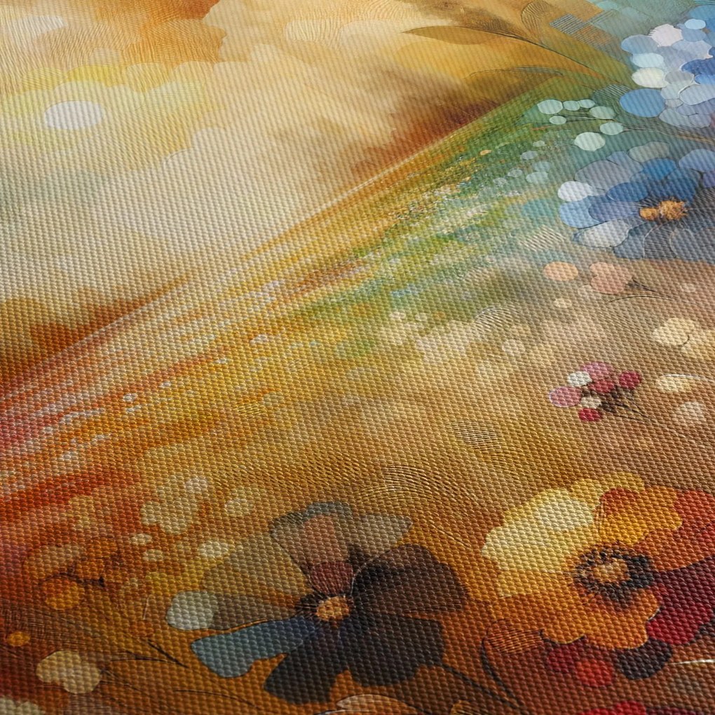 Obraz - Kolorowa łąka (70x50 cm)