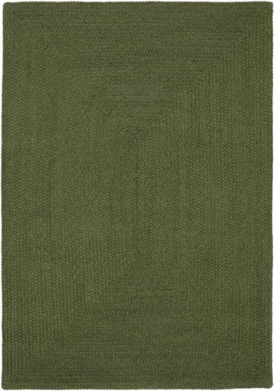 Zielony dywan odpowiedni na zewnątrz z włókien z recyklingu 160x230 cm Despas – Kave Home