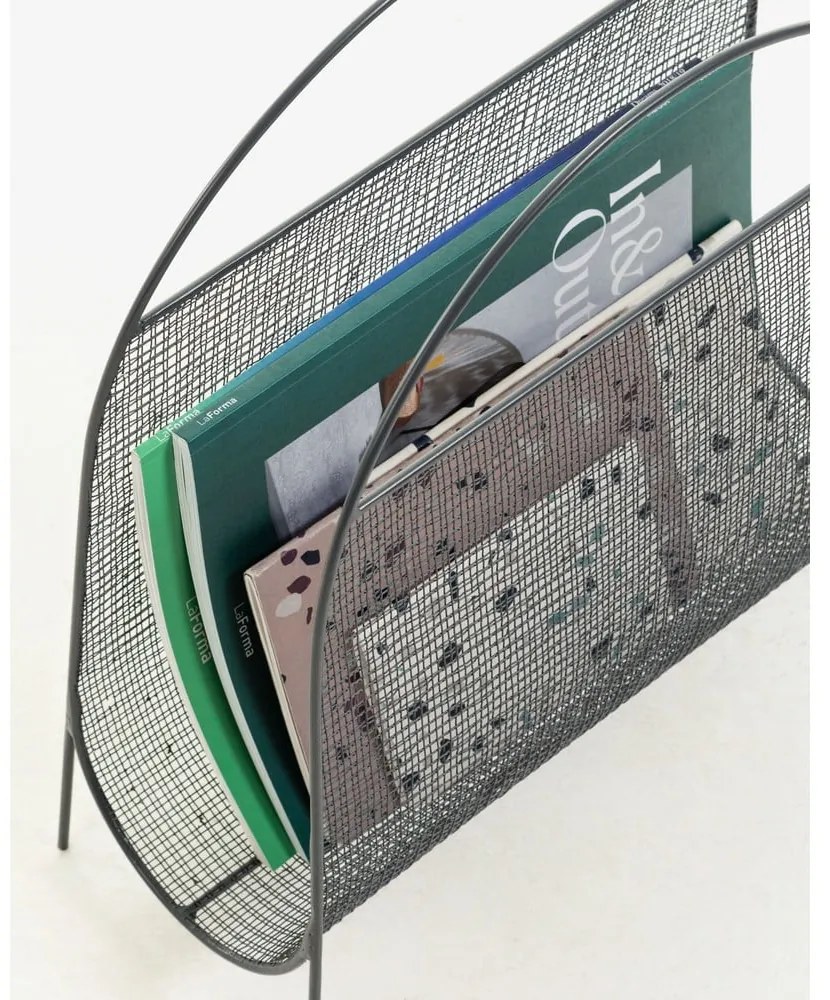 Metalowy gazetnik Aviva – Kave Home
