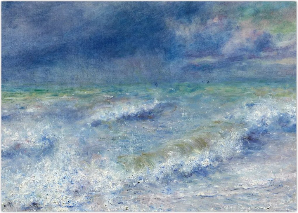 Obraz - Pierre-Auguste Renoir, Seascape, reprodukcje (70x50 cm)
