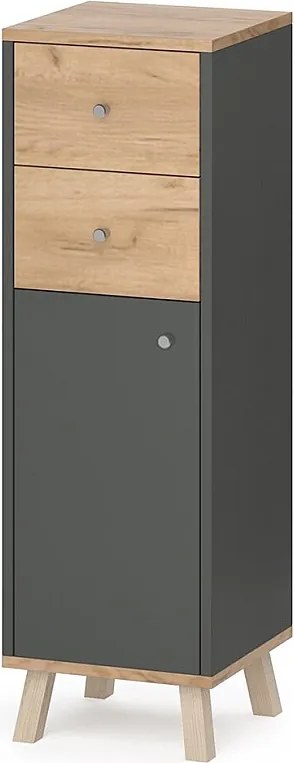 Szafka Midi antracyt 30x30x95 senyo