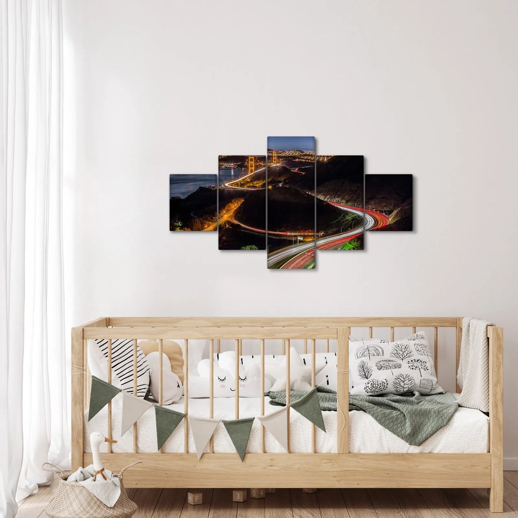 Obraz - Golden Gate Bridge (125x70 cm)