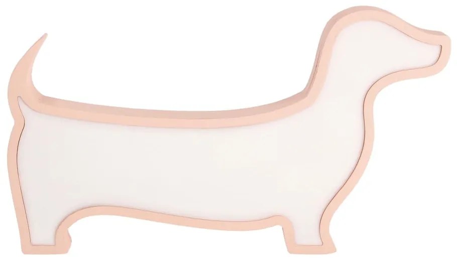 Różowa lampka dziecięca Dog – Candellux Lighting