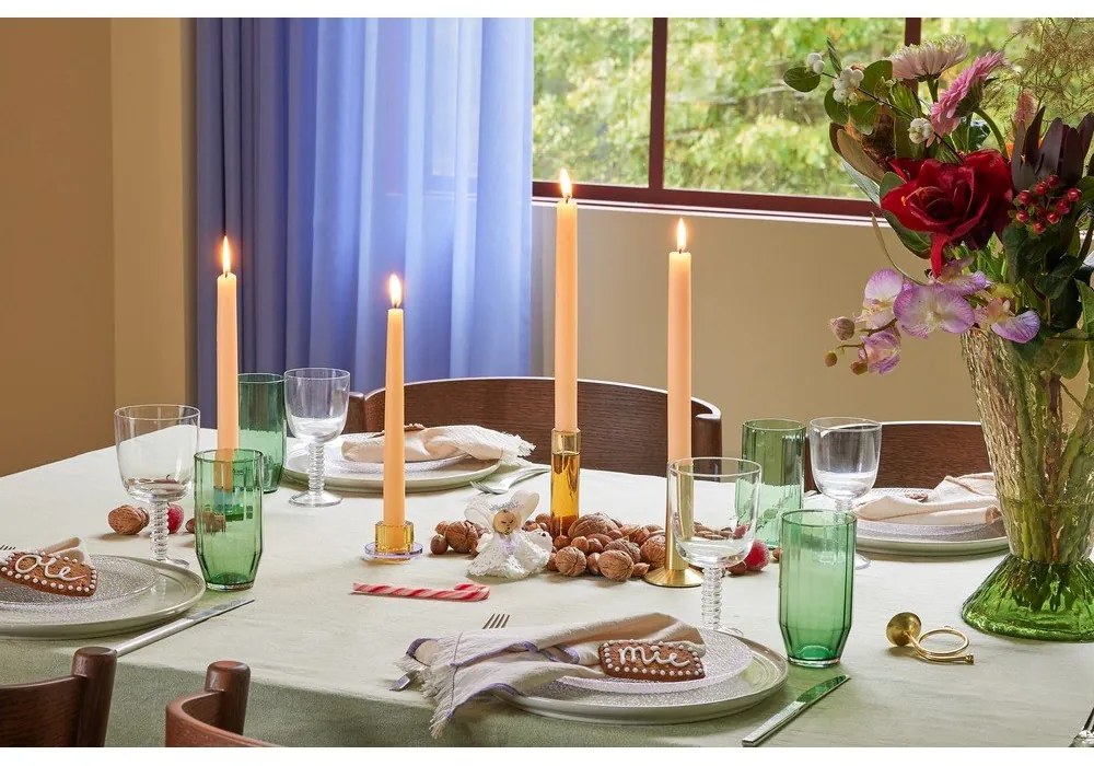 Sztućce 16 szt. ze stali nierdzewnej w kolorze srebra Mano – Hübsch