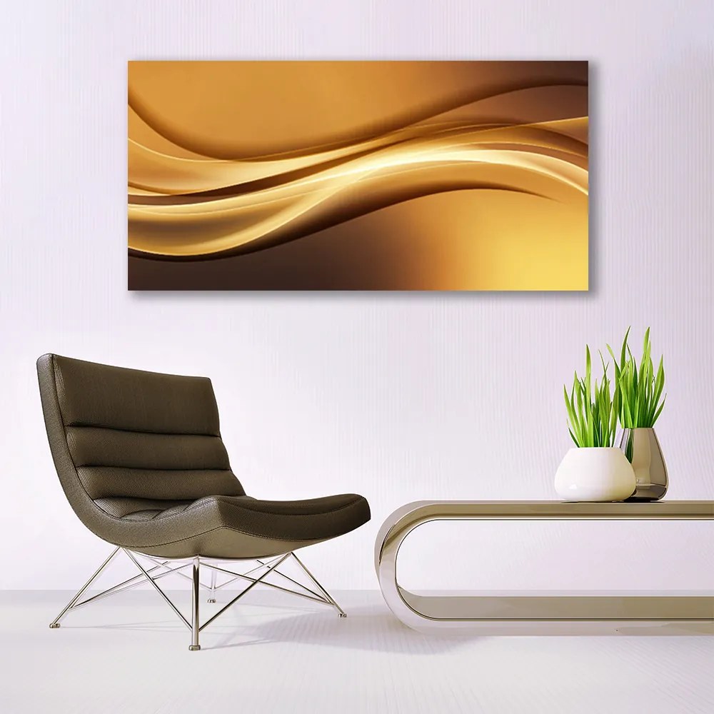 Obraz Canvas Abstrakcja Fale Art Sztuka