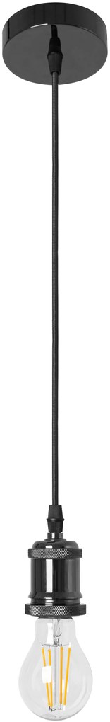 Lampa sufitowa wisząca LUMO APP008-1CP Czarna