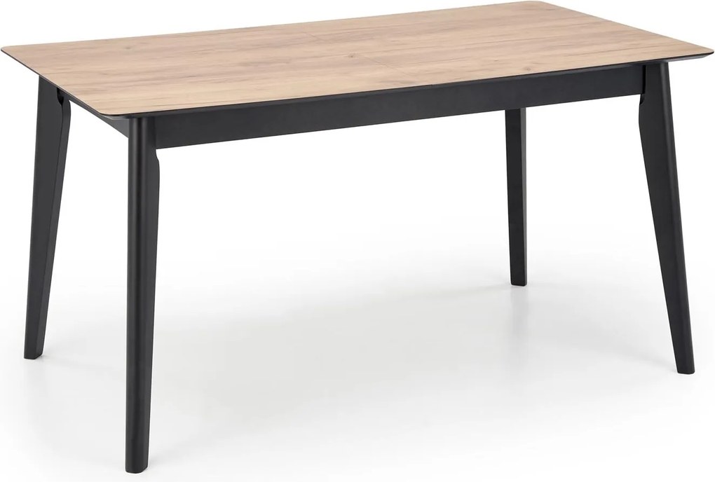 Rozkładany stół Gulian Halmar na czarnych nogach