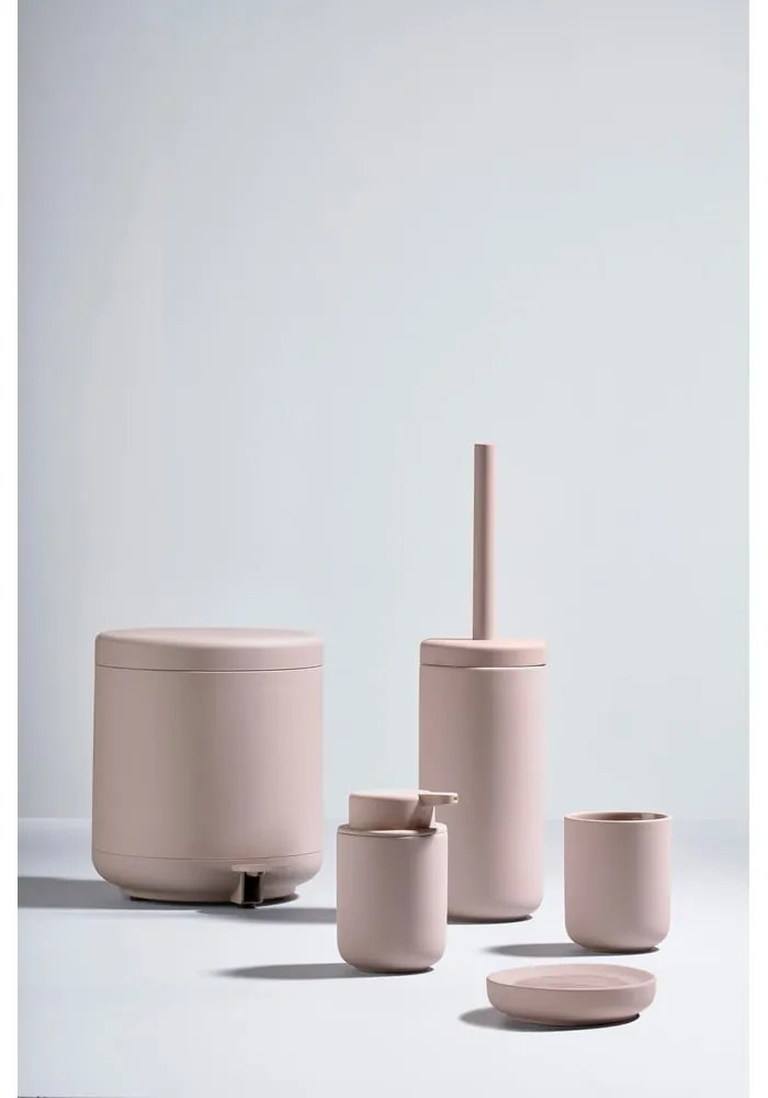 Jasnoróżowa porcelanowa mydelniczka Ume – Zone