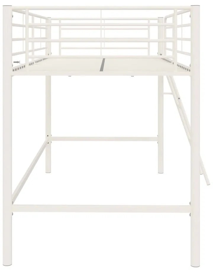 Białe podwyższone łóżko dziecięce 90x200 cm Jodie – Støraa
