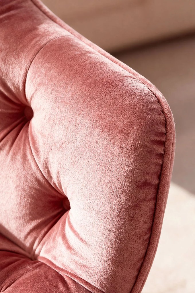 Krzeso Zandel w kolorze zotego aksamitu