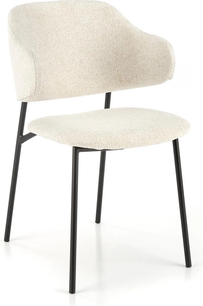 Krzesło do jadalni K497 tapicerowane tkaniną