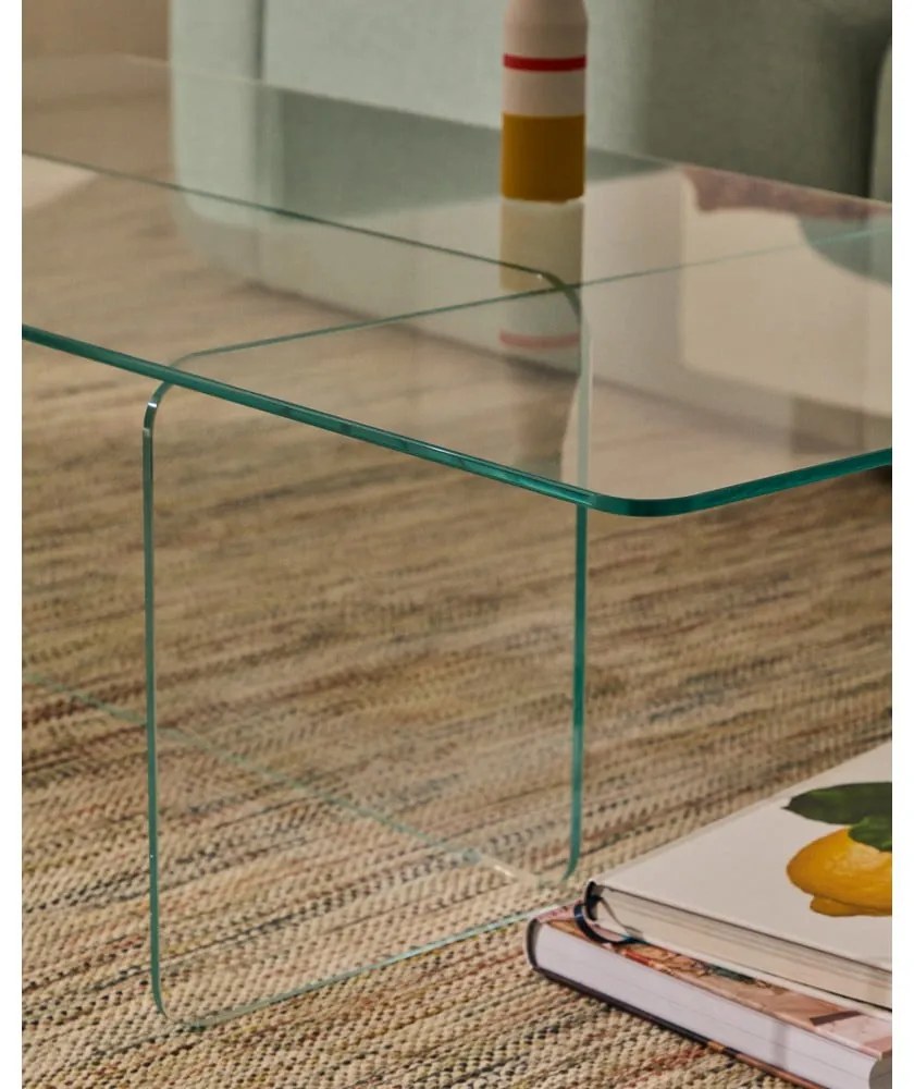 Szklany stolik 60x120 cm Zaren – Kave Home