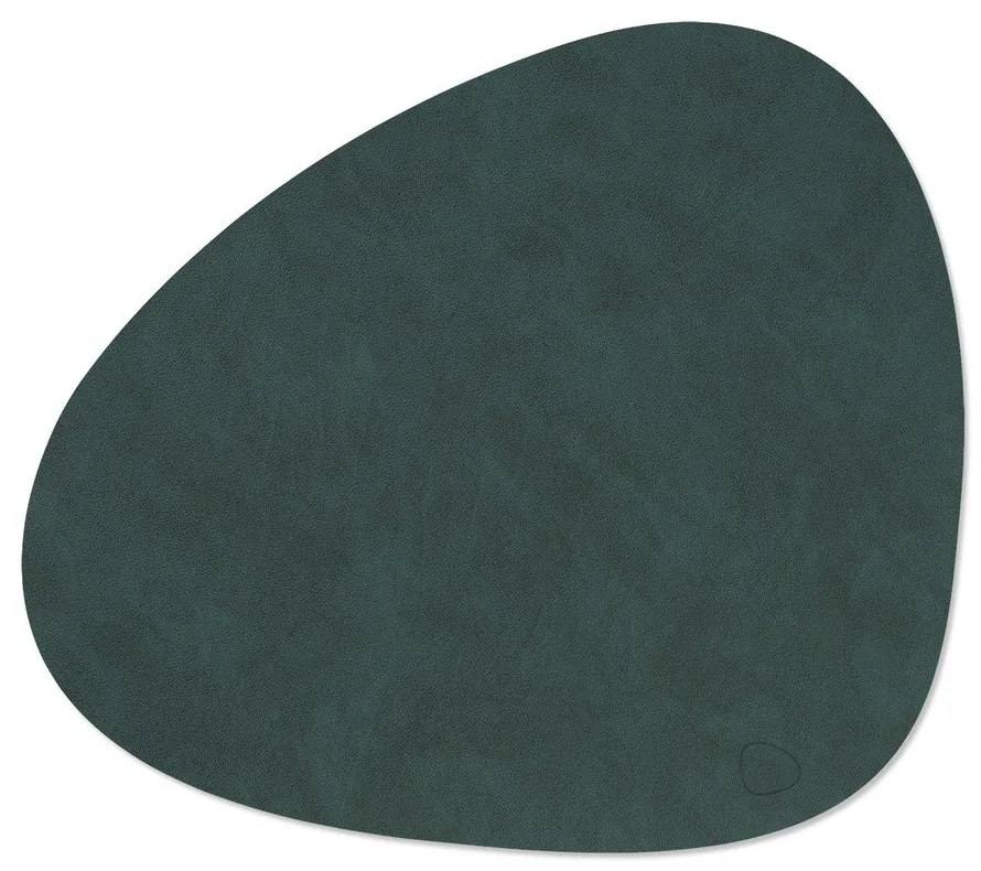 Mata stołowa ze skóry ekologicznej 37x44 cm Curve L Double Nupo – LIND DNA