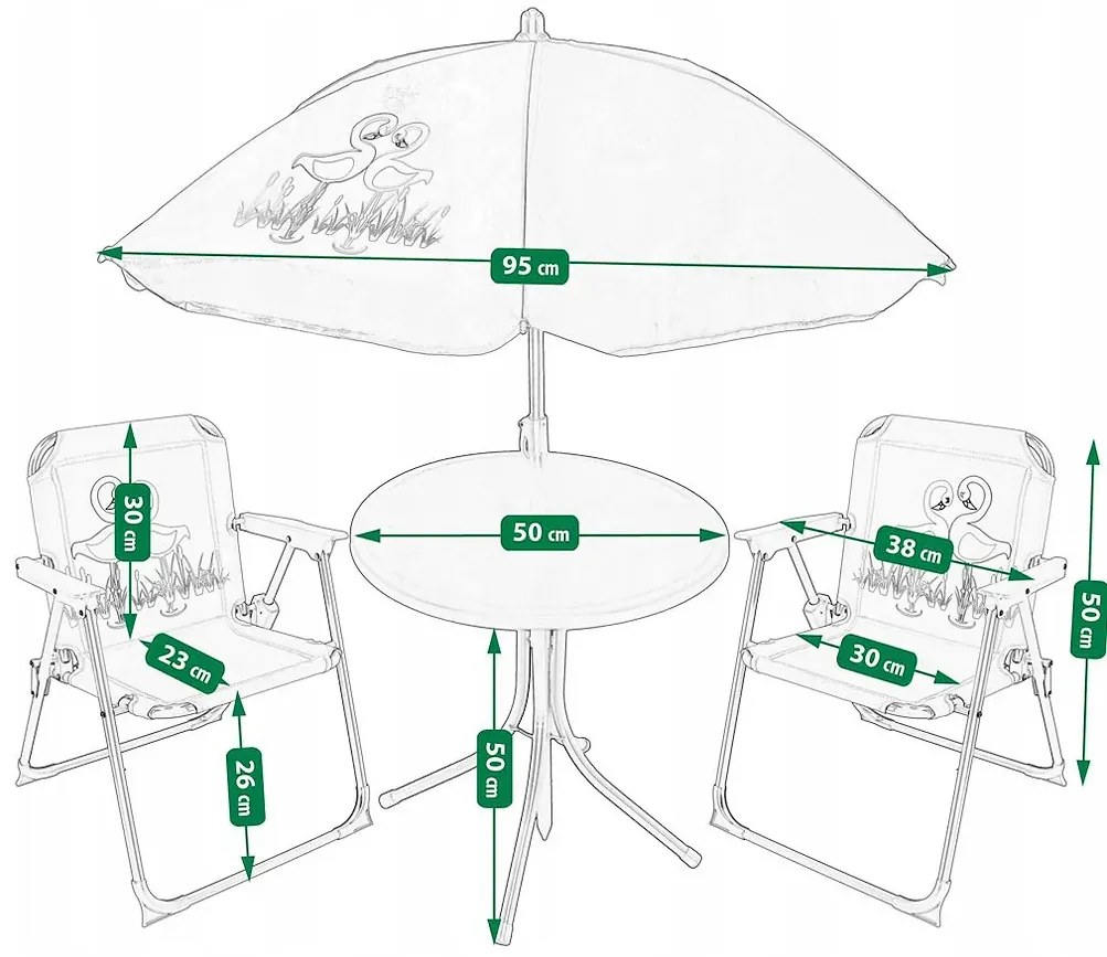 Niebieski zestaw dziecięcy do ogrodu W3-H54