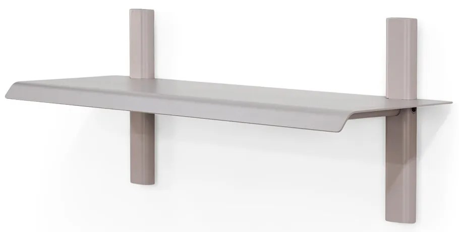 Szarobeżowa metalowa półka 60 cm Hola – Spinder Design