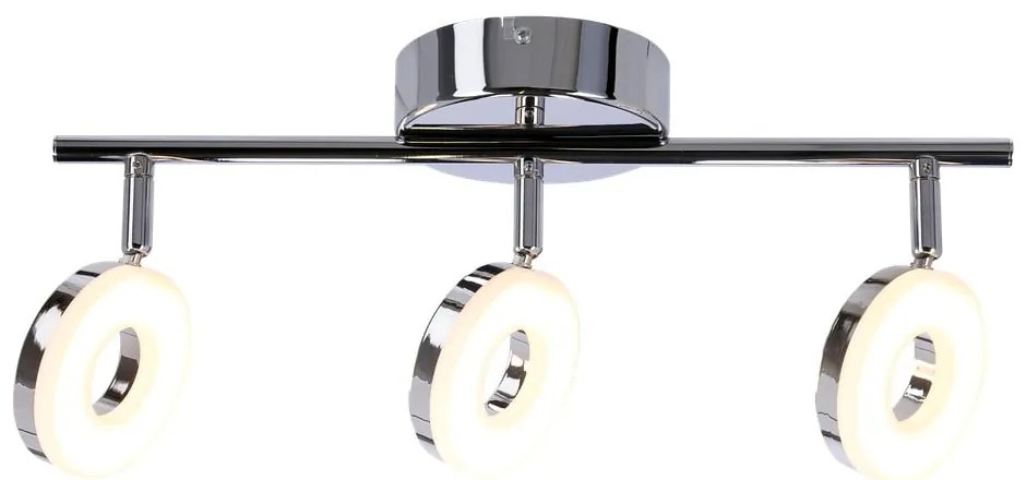 Lampa sufitowa LED w kolorze srebra z połyskiem 47x16 cm Thema – Candellux Lighting