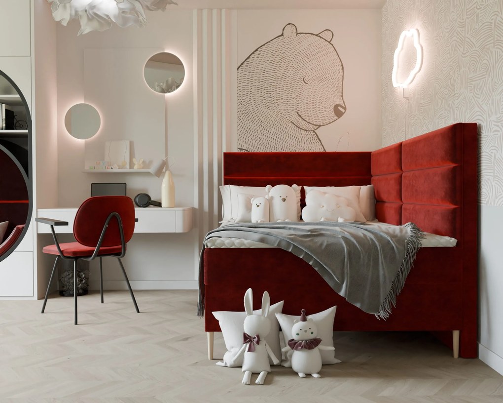 Łóżko dziecięco-młodzieżowe MILAN - 100x200