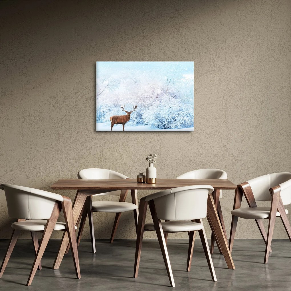 Obraz majestatycznego jelenia (70x50 cm)