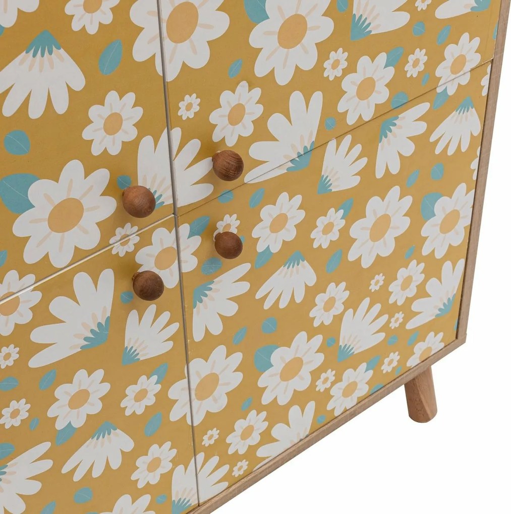 Szafka Posy White and Yellow