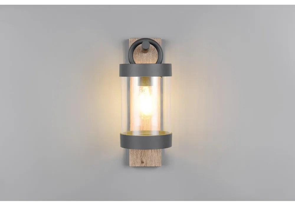 Zewnętrzna lampa ścienna (wysokość 33 cm) Sambesi – Trio