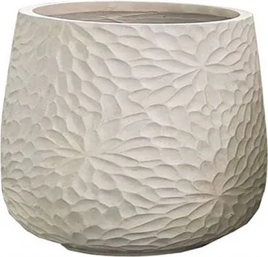 DONICA CALIZA 29x29x20 CM JASNA DEKORACYJNA OGRODOWA