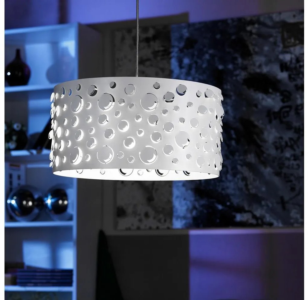 ONLI - Lampa wisząca na przewodzie BOLLICINE 1xE27/15W/230V biała