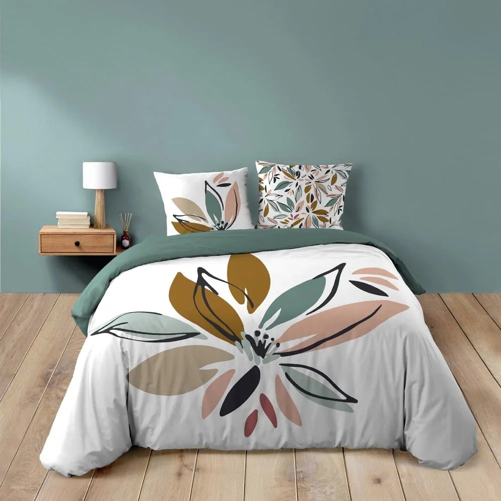 Biała bawełniana pościel dwuosobowa 240x220 cm Octavia – douceur d'intérieur