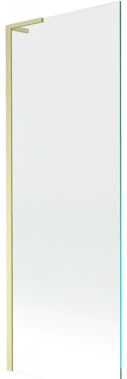 Mexen Next L parawan nawannowy 1-skrzydłowy 70 x 150 cm, transparent, złoty szczotkowany - 895-070-000-03-00-55