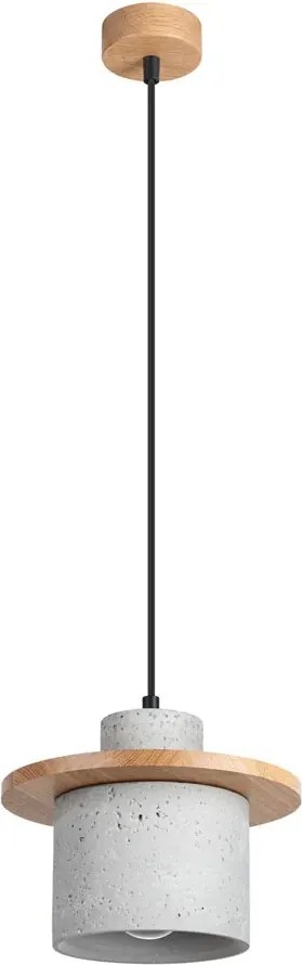 Nowoczesna betonowa lampa nad wyspę A0-T83