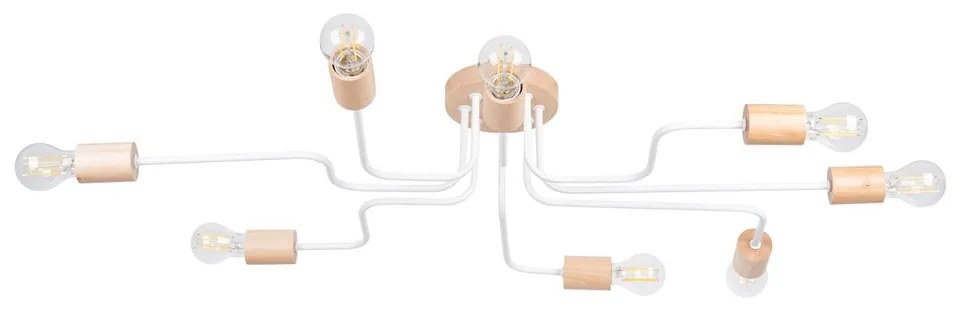 Lampa sufitowa w naturalnym kolorze 60x100 cm Dazzle – Nice Lamps