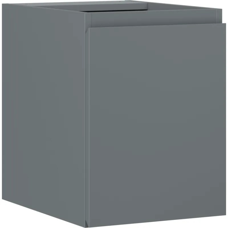 Mexen Orio szafka łazienkowa podumywalkowa 35 cm, 1 drzwi, grafit mat - 91A11-03547-1-BF66